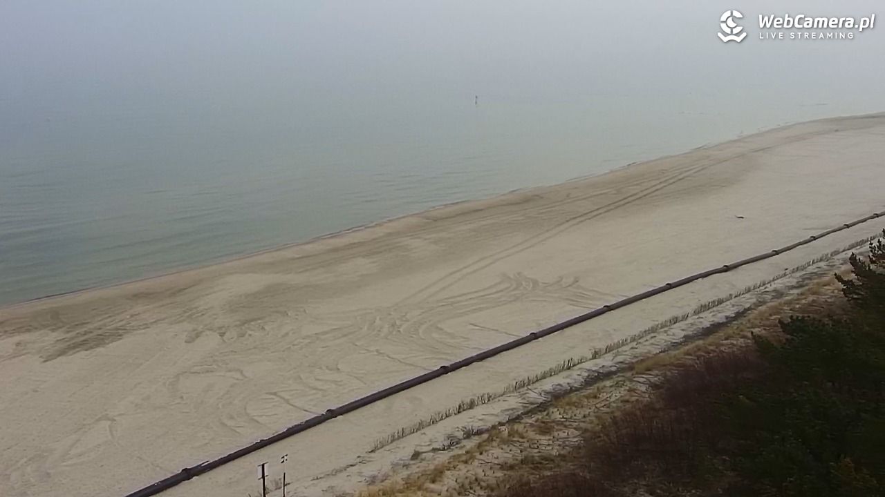 ŁEBA - widok na wydmy i plażę - 20 marzec 2026, 08:08