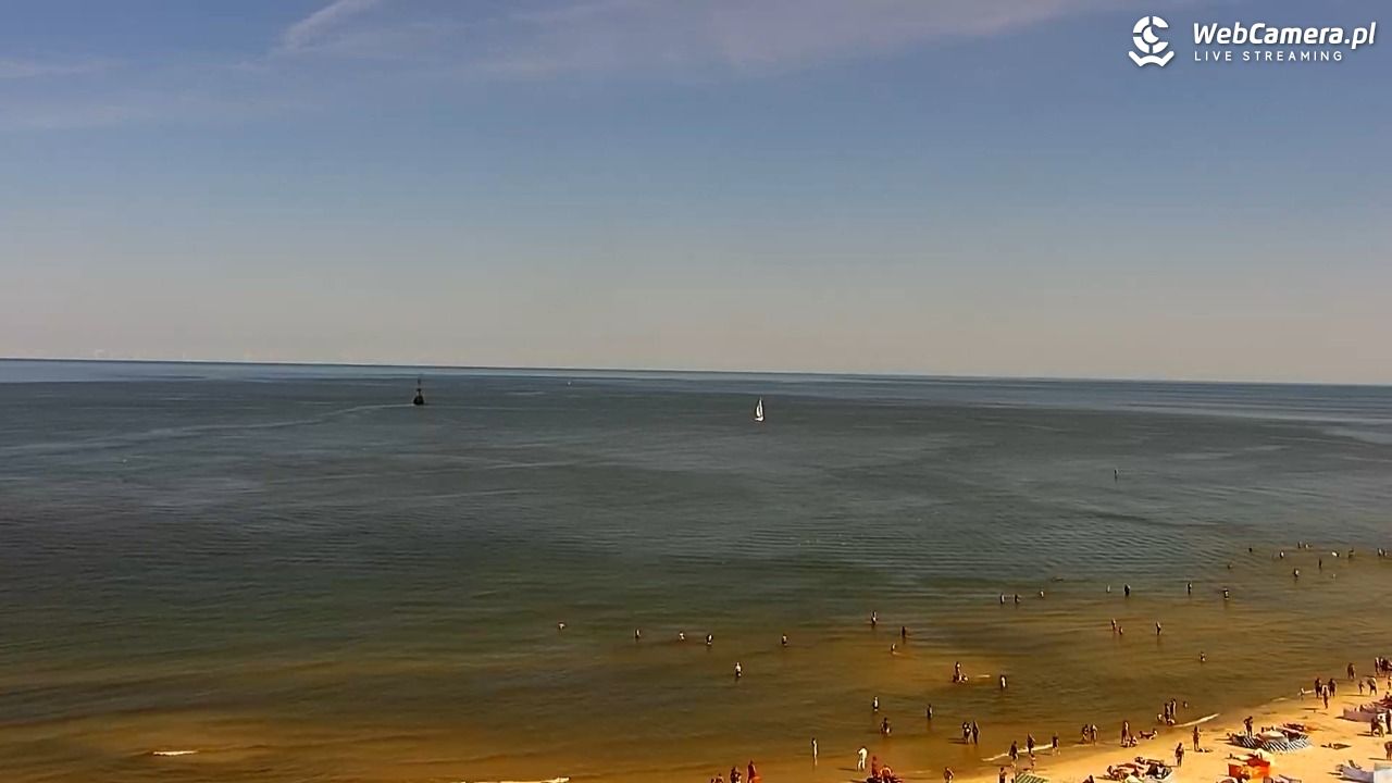 ŁEBA - widok na wydmy i plażę - 09 sierpień 2026, 11:03
