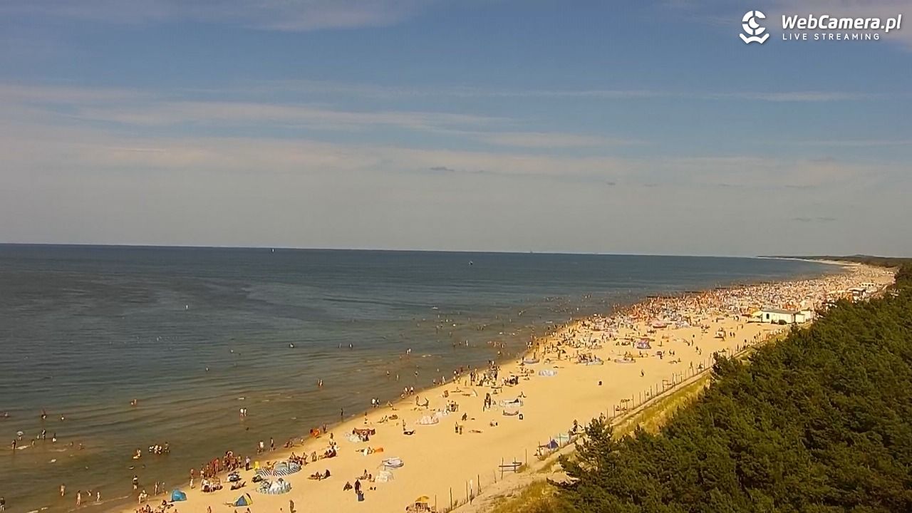 ŁEBA - widok na wydmy i plażę - 09 sierpień 2026, 15:55