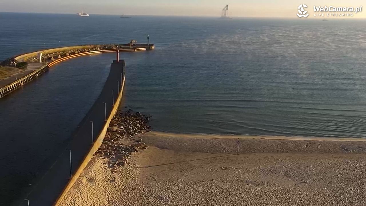 ŁEBA - widok na wydmy i plażę - 23 czerwiec 2026, 05:28