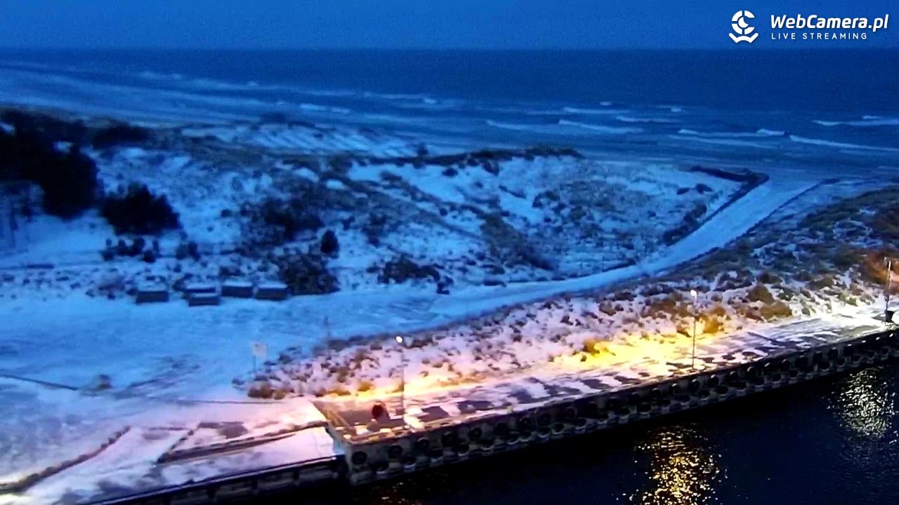 ŁEBA - widok na wydmy i plażę - 29 styczeń 2026, 16:47