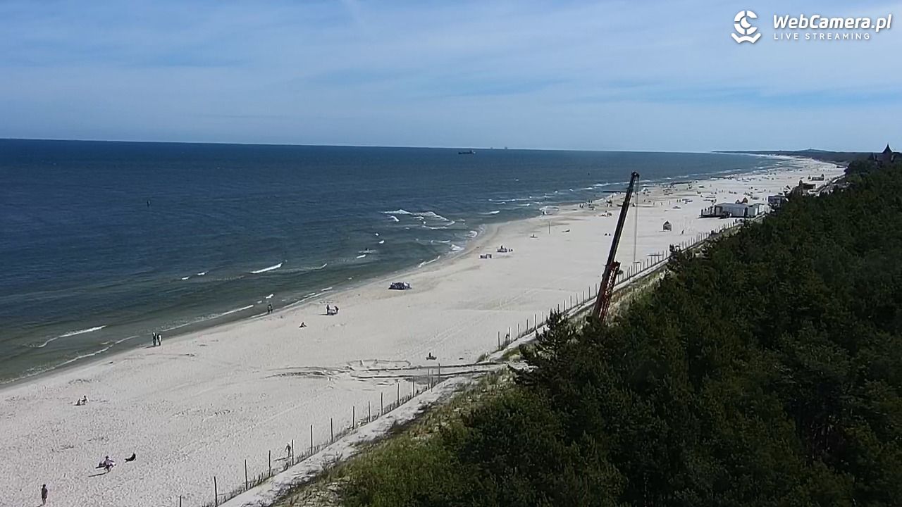 ŁEBA - widok na wydmy i plażę - 24 czerwiec 2026, 10:15