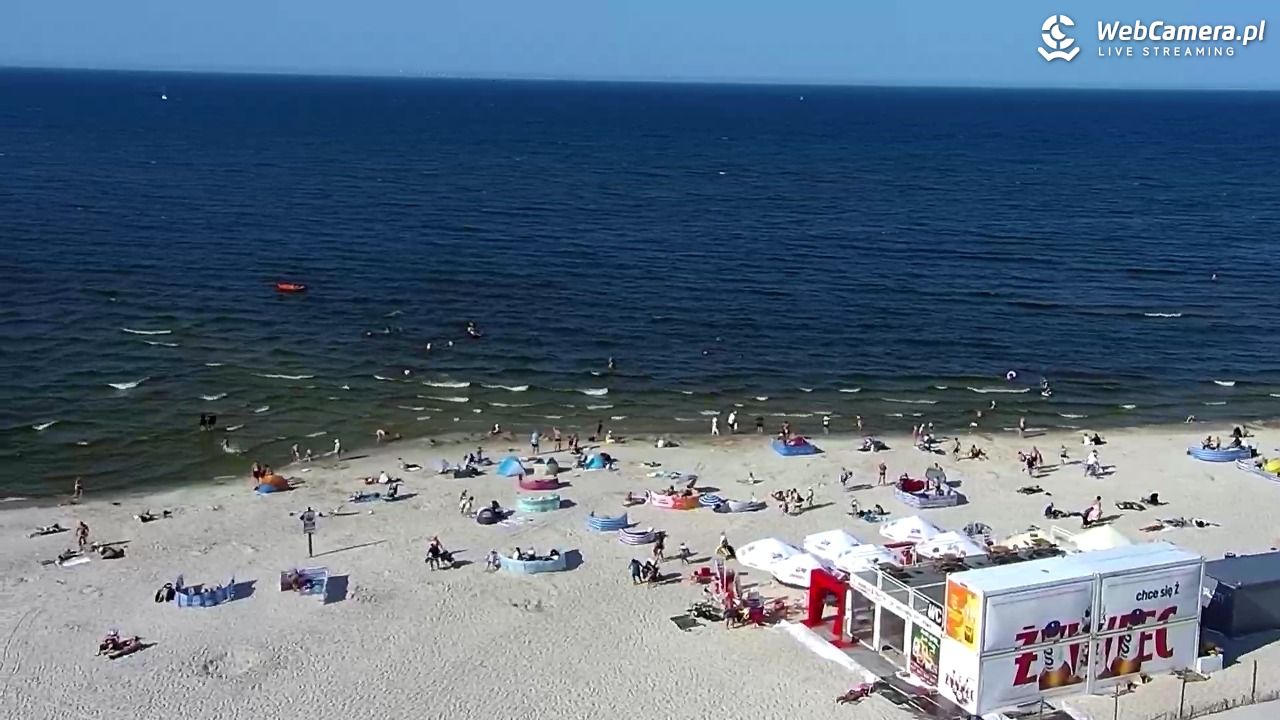 ŁEBA - widok na wydmy i plażę - 13 sierpień 2025, 16:36