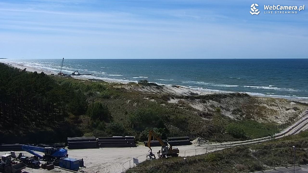 ŁEBA - widok na wydmy i plażę - 22 czerwiec 2026, 15:53
