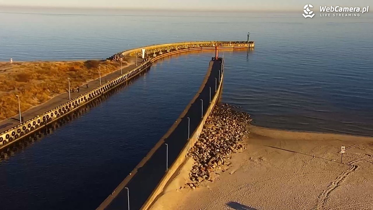ŁEBA - widok na wydmy i plażę - 21 marzec 2026, 07:27