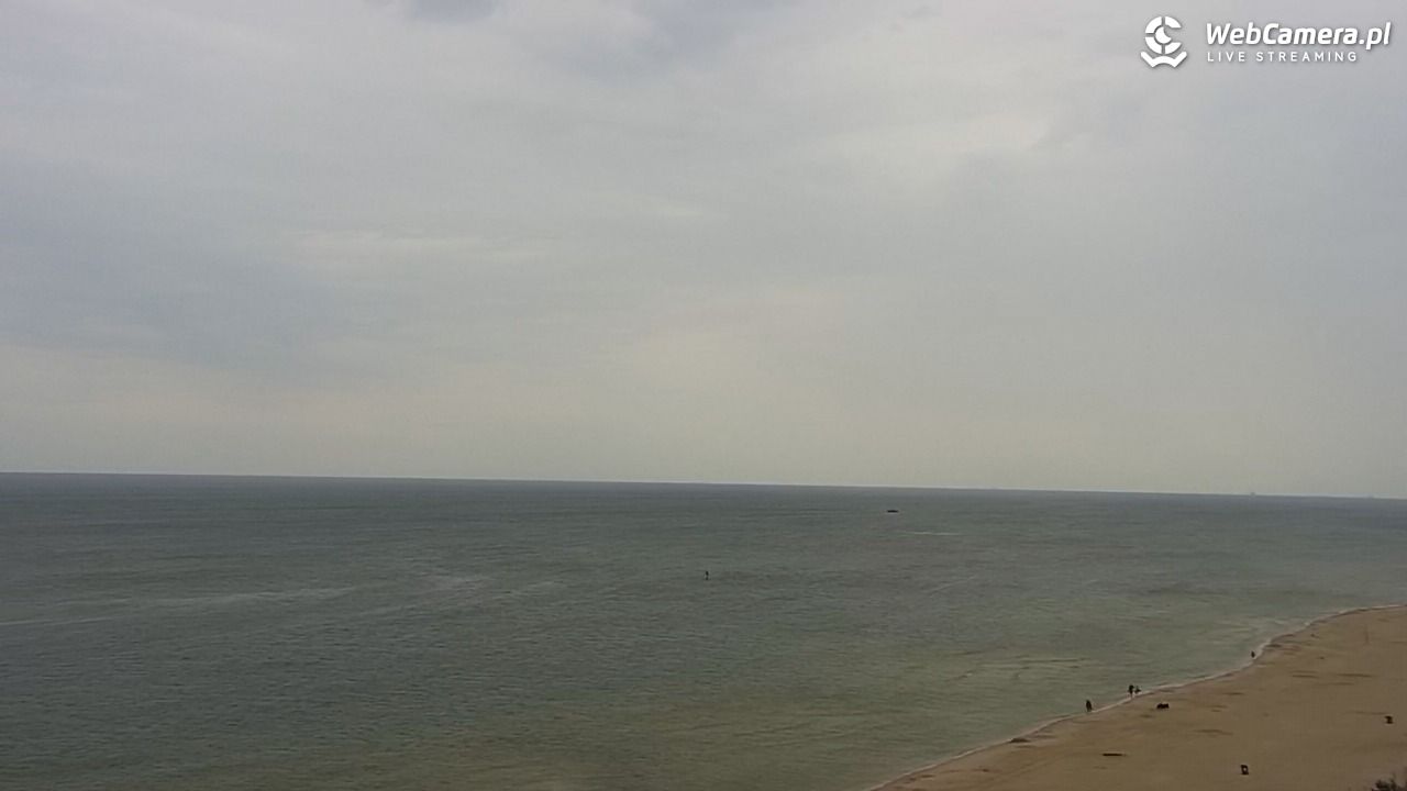 ŁEBA - widok na wydmy i plażę - 10 sierpień 2026, 08:35