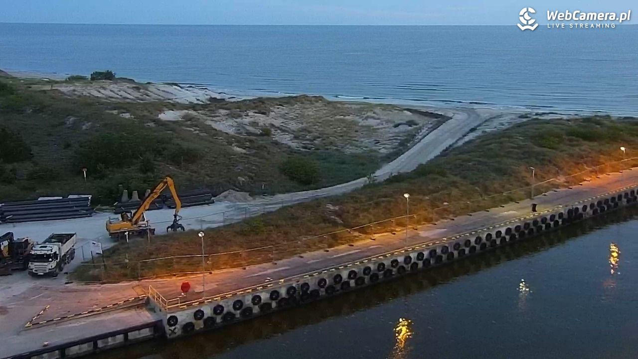 ŁEBA - widok na wydmy i plażę - 24 czerwiec 2026, 03:37
