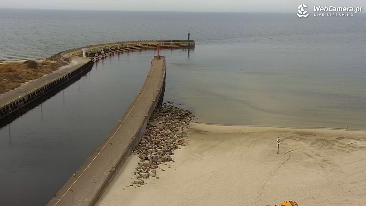 ŁEBA - widok na wydmy i plażę - 19 marzec 2026, 15:02