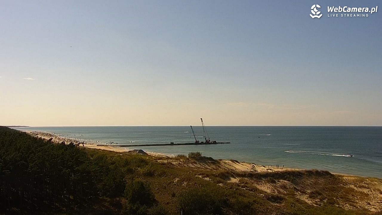 ŁEBA - widok na wydmy i plażę - 09 sierpień 2026, 16:14