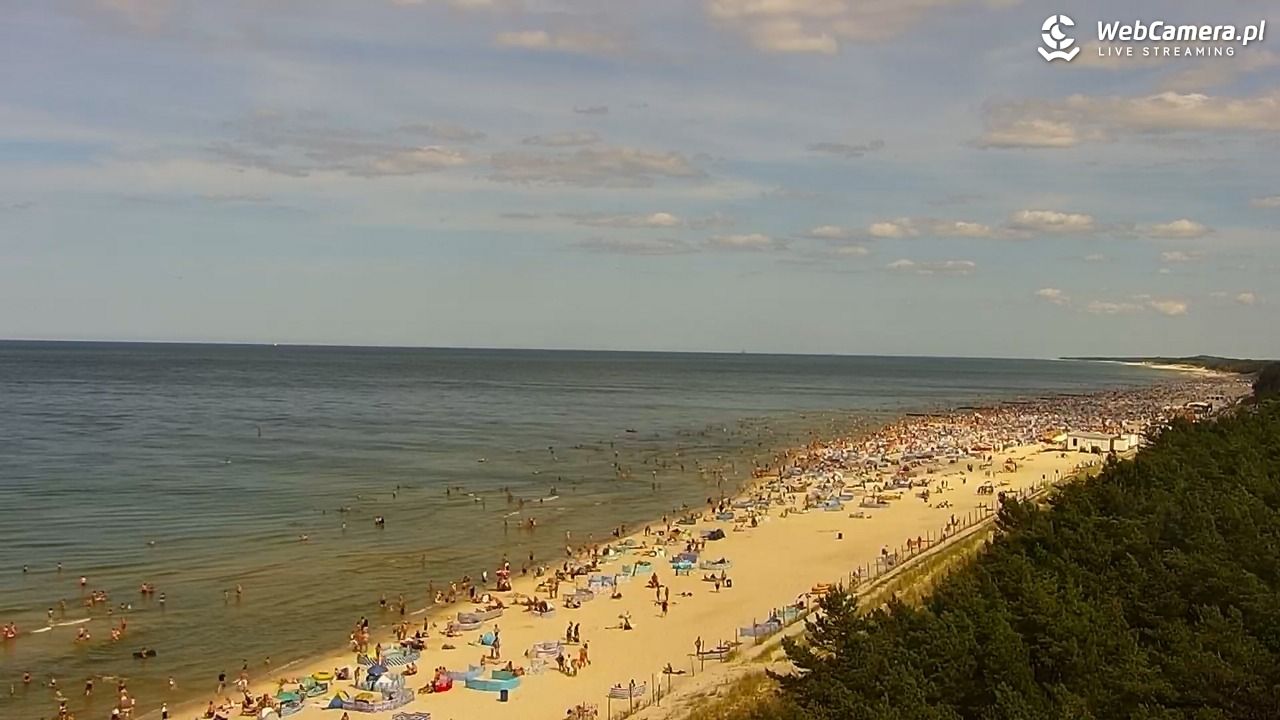ŁEBA - widok na wydmy i plażę - 09 sierpień 2026, 13:59