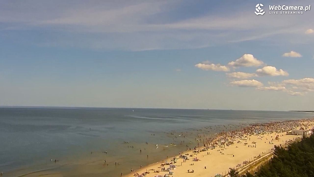 ŁEBA - widok na wydmy i plażę - 09 sierpień 2026, 11:19