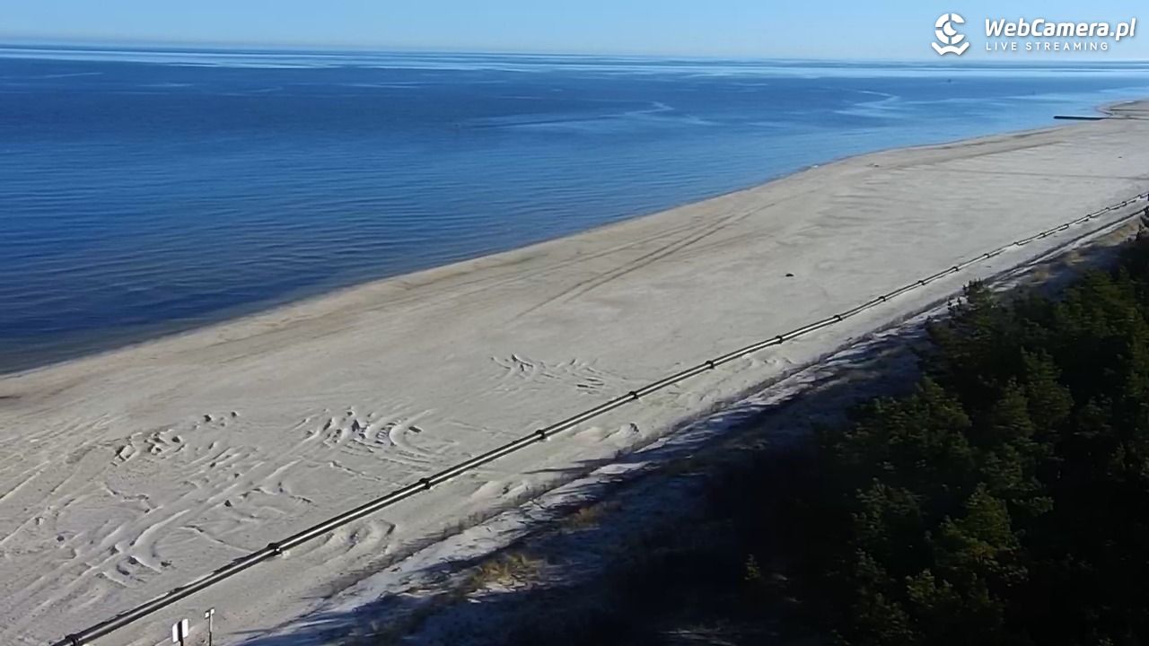 ŁEBA - widok na wydmy i plażę - 21 marzec 2026, 08:33