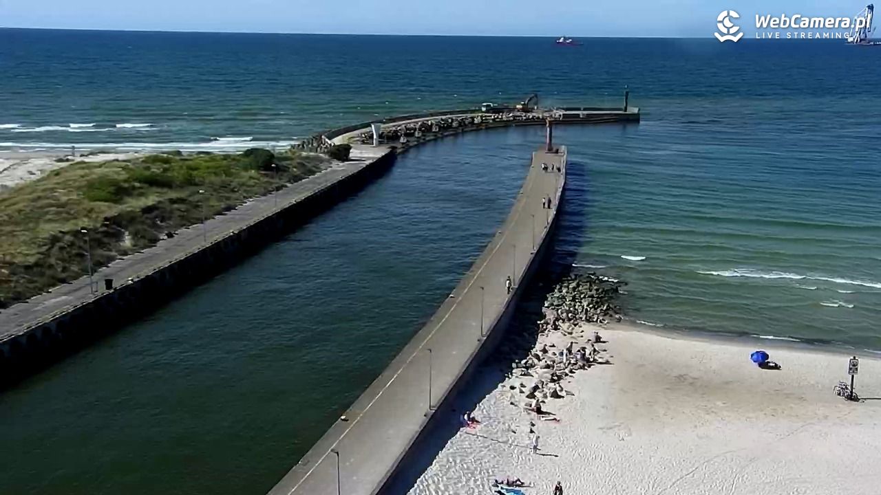 ŁEBA - widok na wydmy i plażę - 22 czerwiec 2026, 16:01