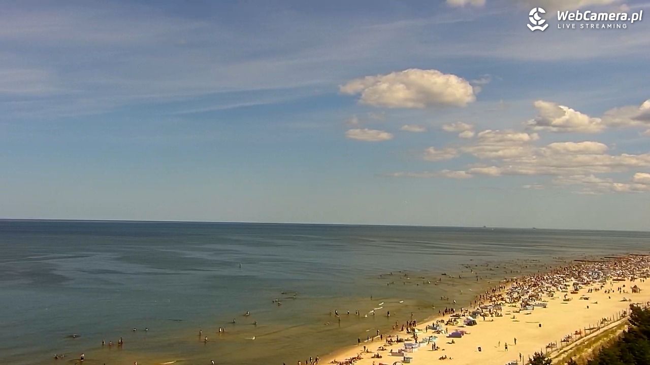 ŁEBA - widok na wydmy i plażę - 09 sierpień 2026, 11:51
