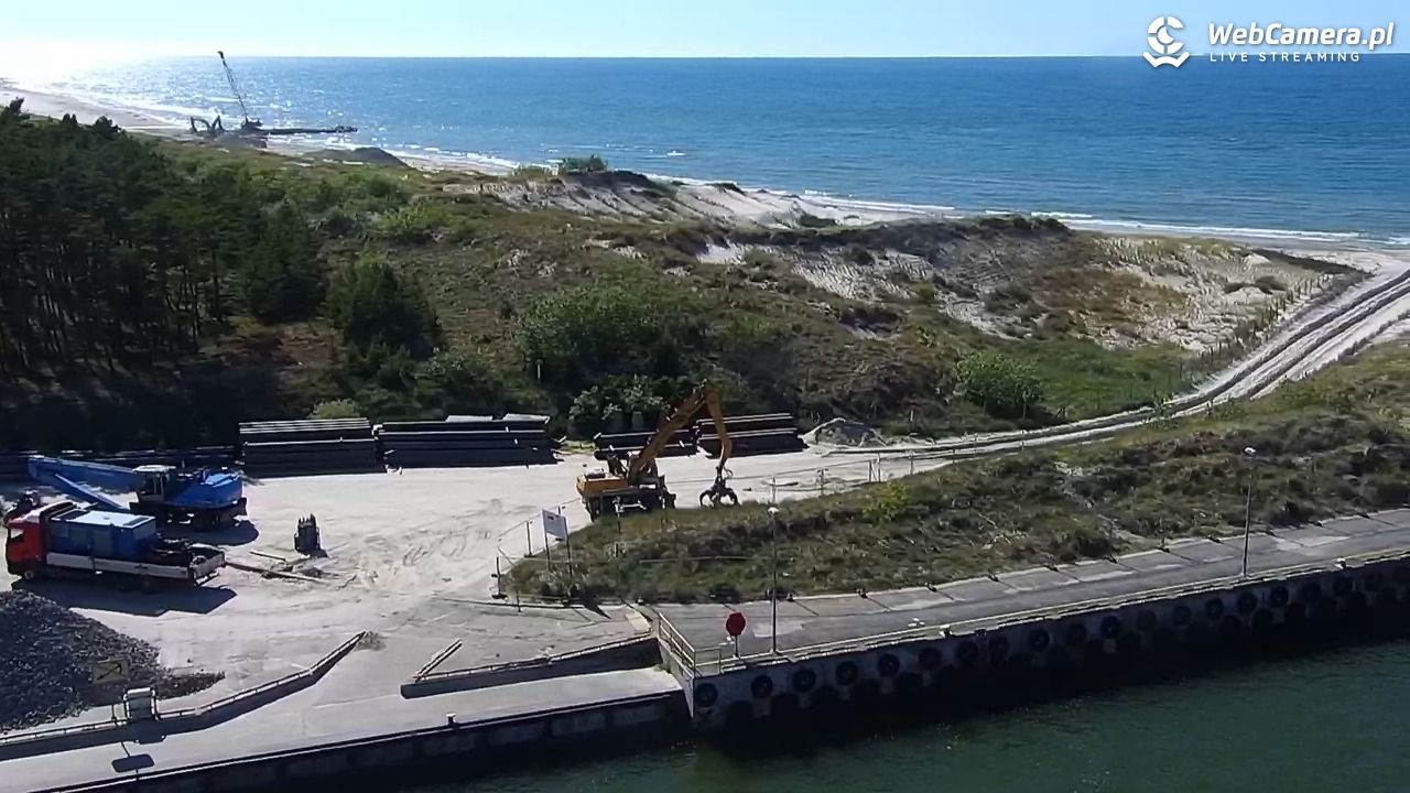 ŁEBA - widok na wydmy i plażę - 23 czerwiec 2026, 16:33