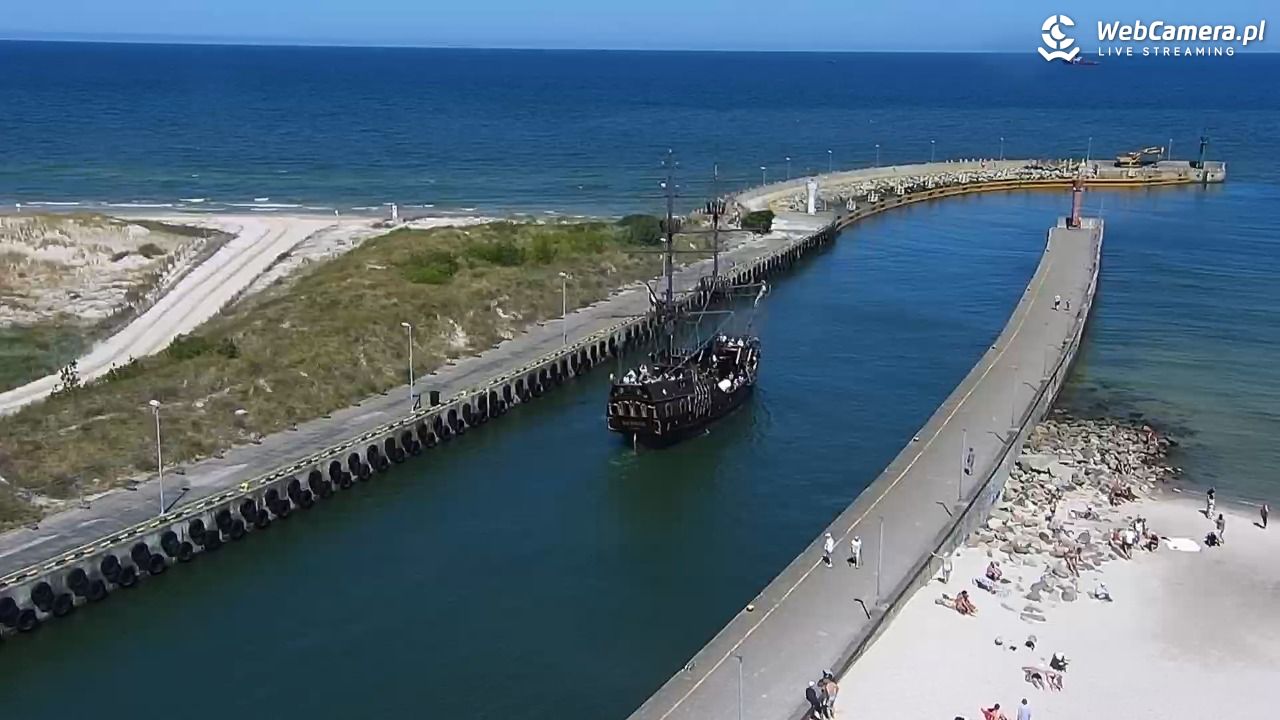 ŁEBA - widok na wydmy i plażę - 23 czerwiec 2026, 11:29