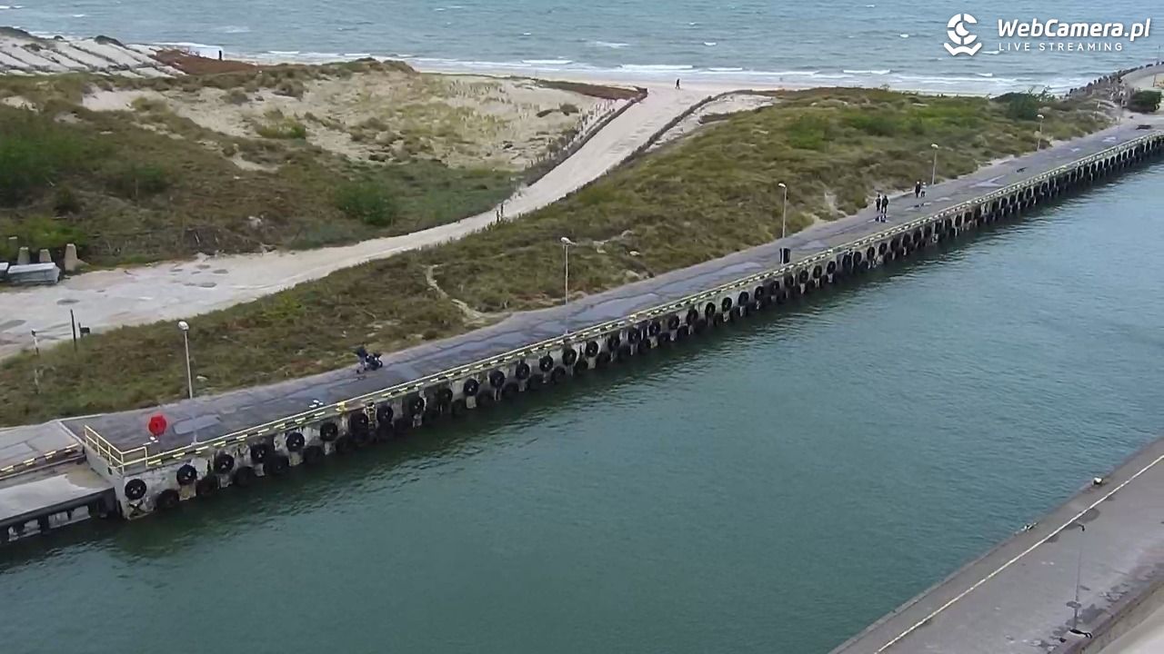 ŁEBA - widok na wydmy i plażę - 11 czerwiec 2025, 10:45