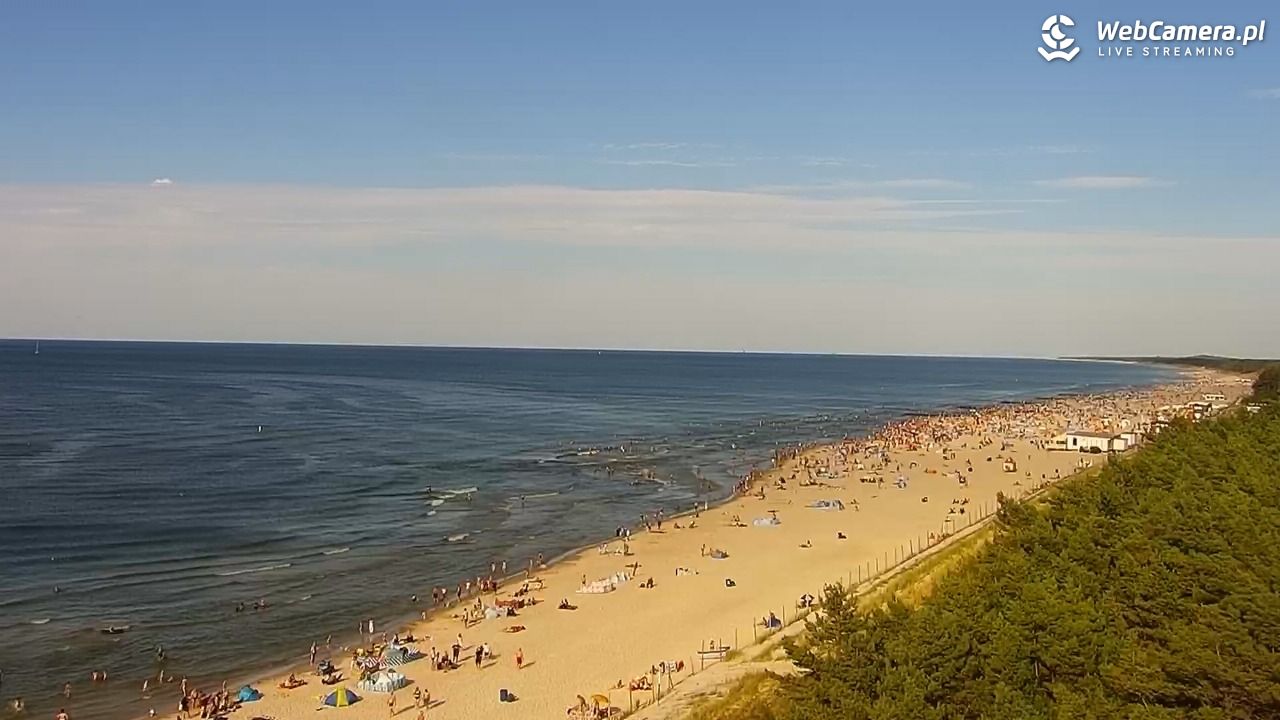 ŁEBA - widok na wydmy i plażę - 09 sierpień 2026, 17:14