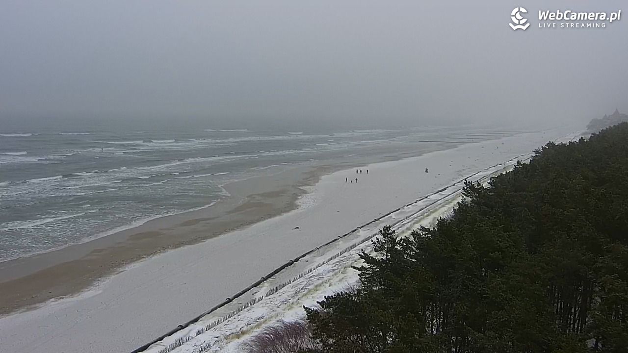 ŁEBA - widok na wydmy i plażę - 27 styczeń 2026, 13:34