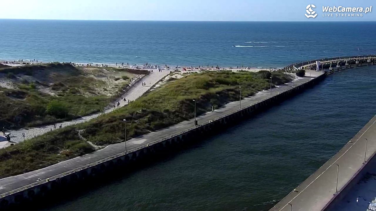 ŁEBA - widok na wydmy i plażę - 13 sierpień 2025, 16:50