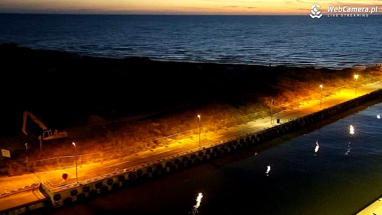 ŁEBA - widok na wydmy i plażę - 22 czerwiec 2026, 23:04