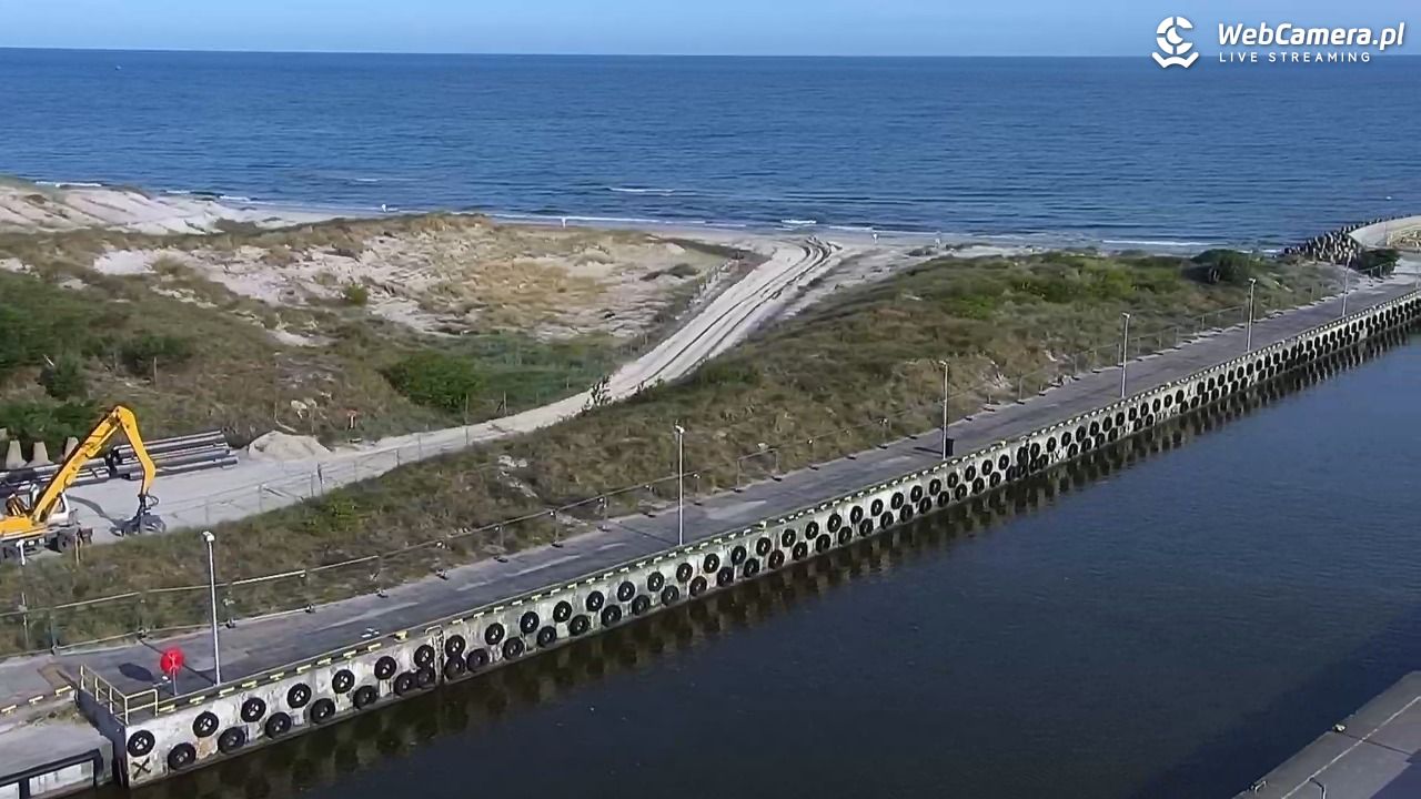 ŁEBA - widok na wydmy i plażę - 24 czerwiec 2026, 07:25