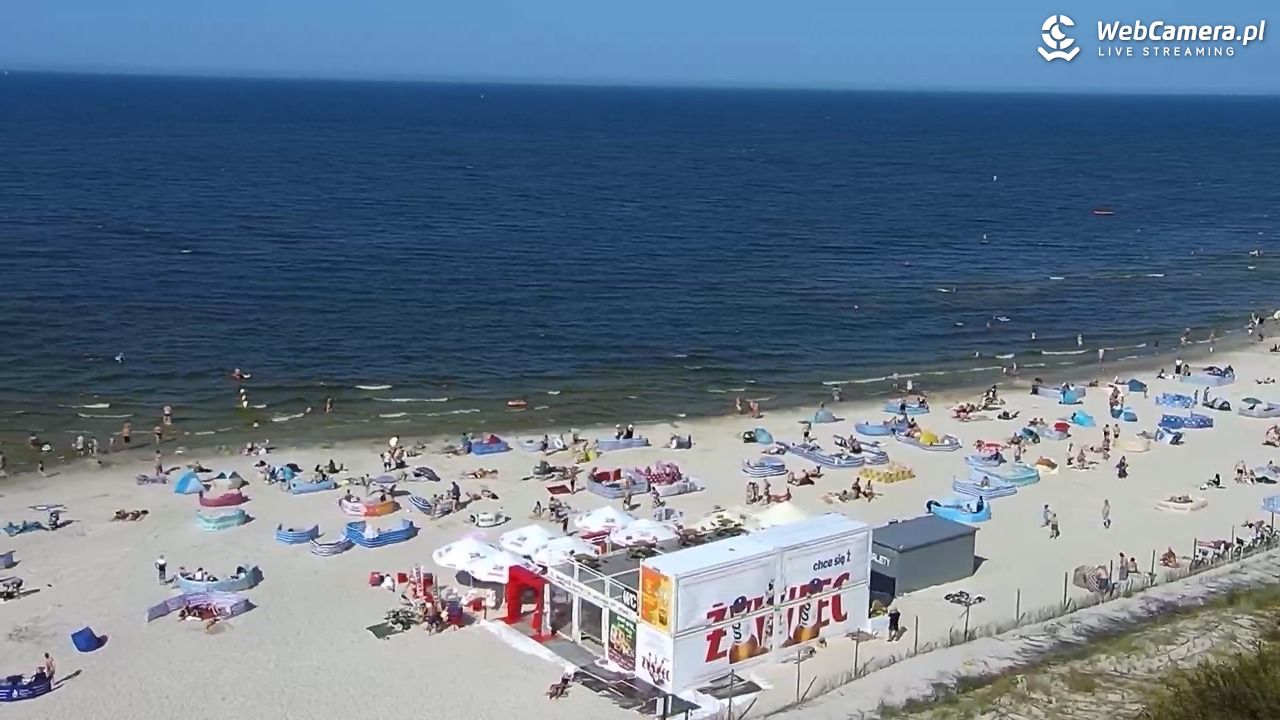 ŁEBA - widok na wydmy i plażę - 13 sierpień 2025, 15:33