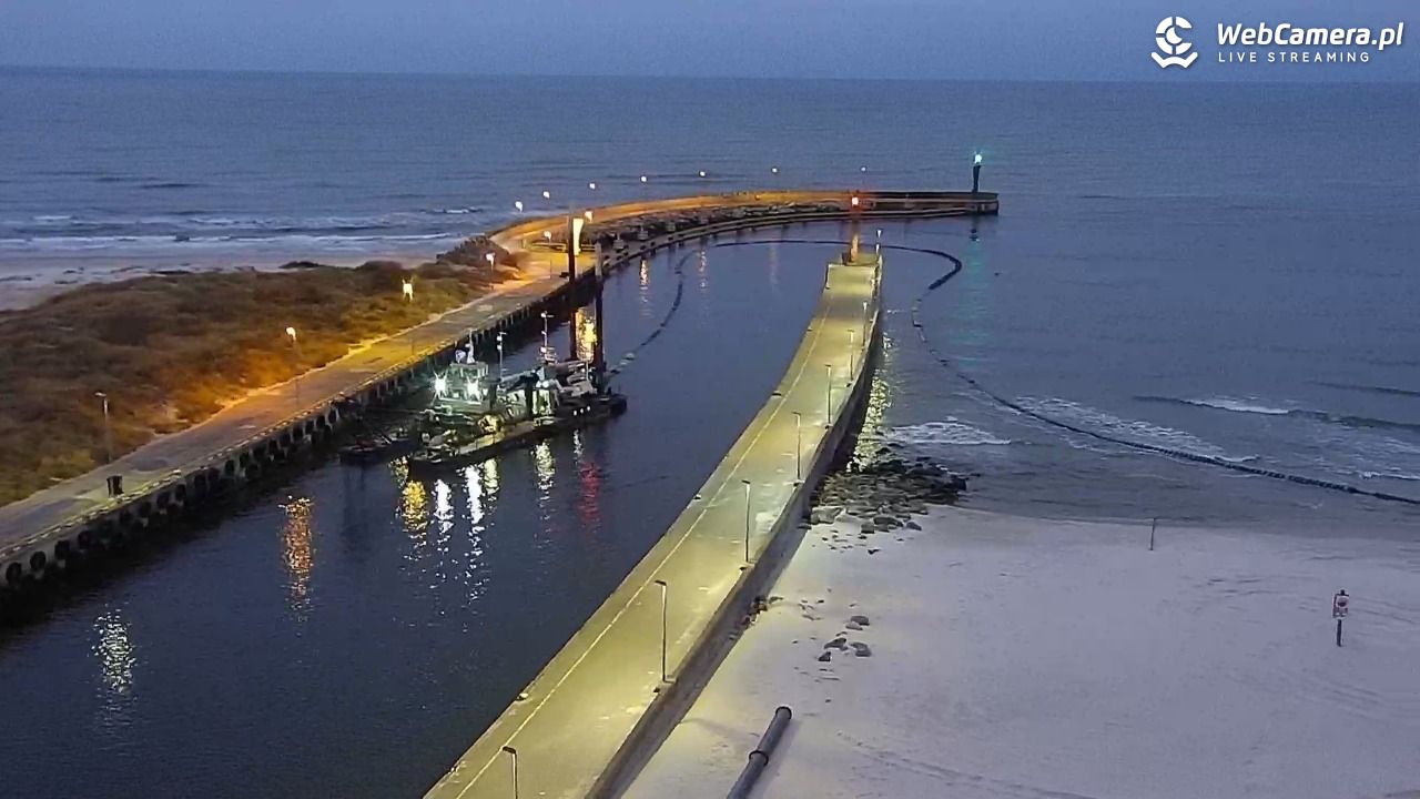ŁEBA - widok na wydmy i plażę - 15 grudzień 2025, 15:51