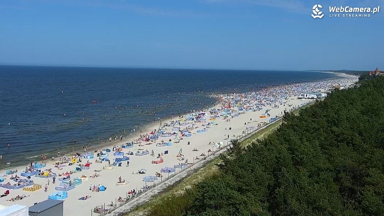 ŁEBA - widok na wydmy i plażę - 13 sierpień 2025, 14:35