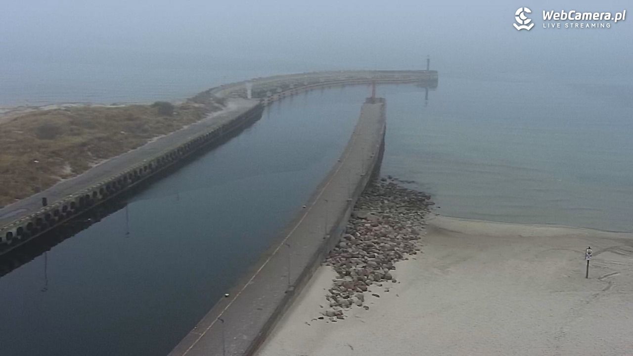 ŁEBA - widok na wydmy i plażę - 20 marzec 2026, 06:02