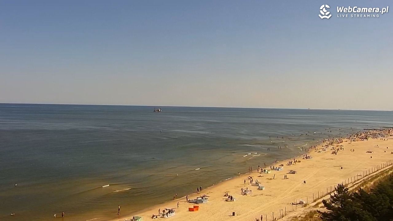 ŁEBA - widok na wydmy i plażę - 09 sierpień 2026, 10:15
