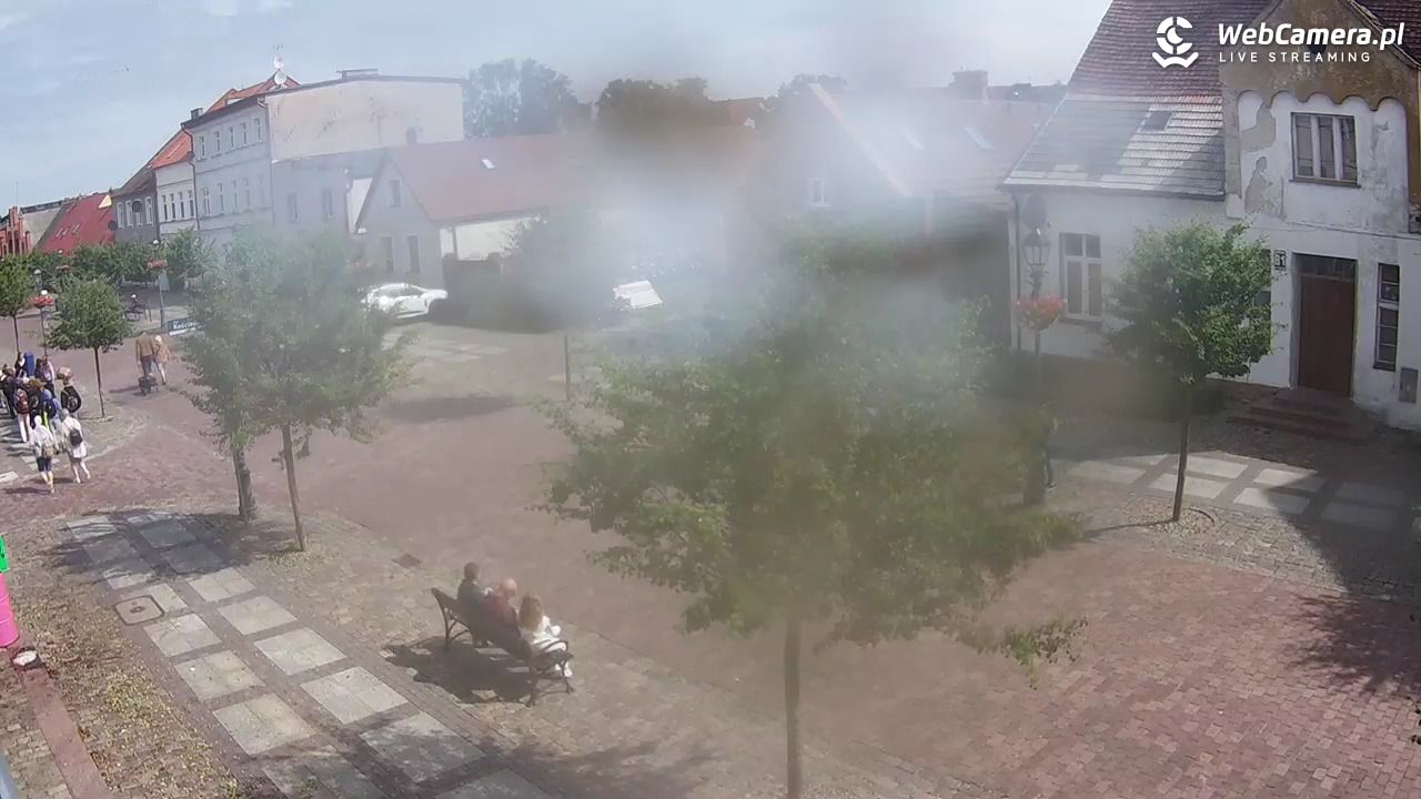 ŁEBA - widok na deptak - 22 lipiec 2026, 10:25