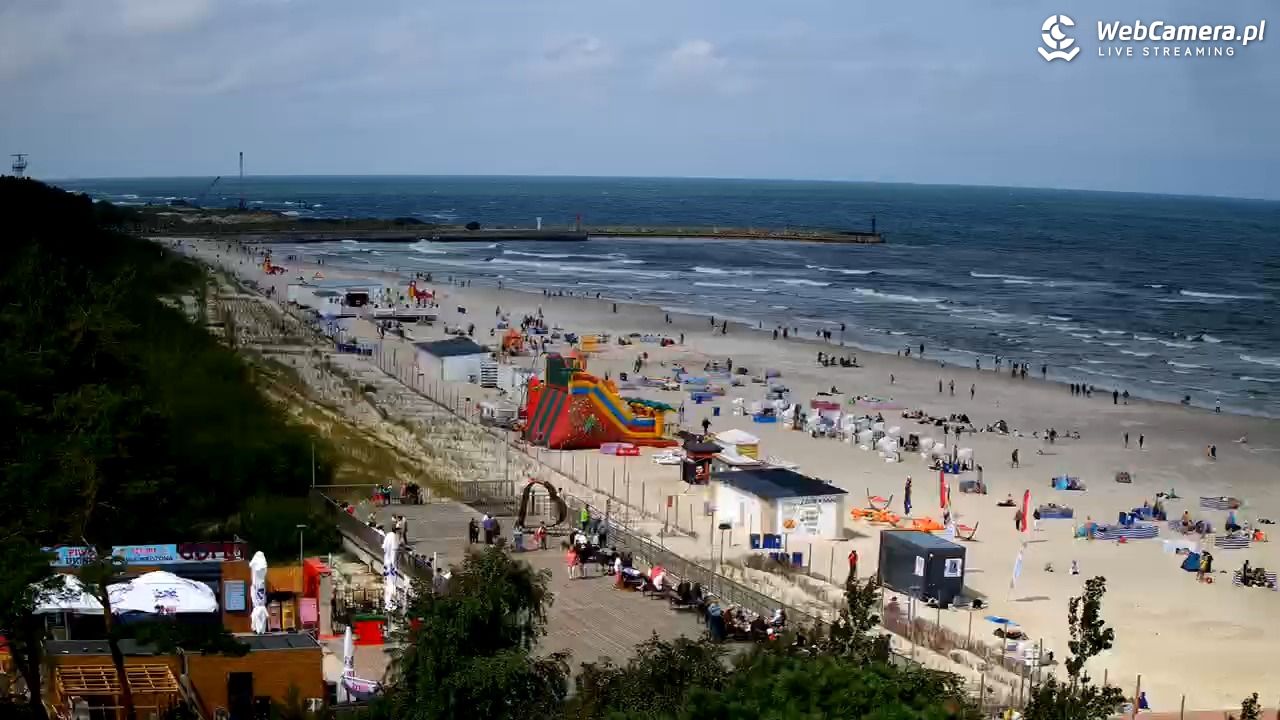 Łeba - widok na plażę - 22 lipiec 2026, 11:24