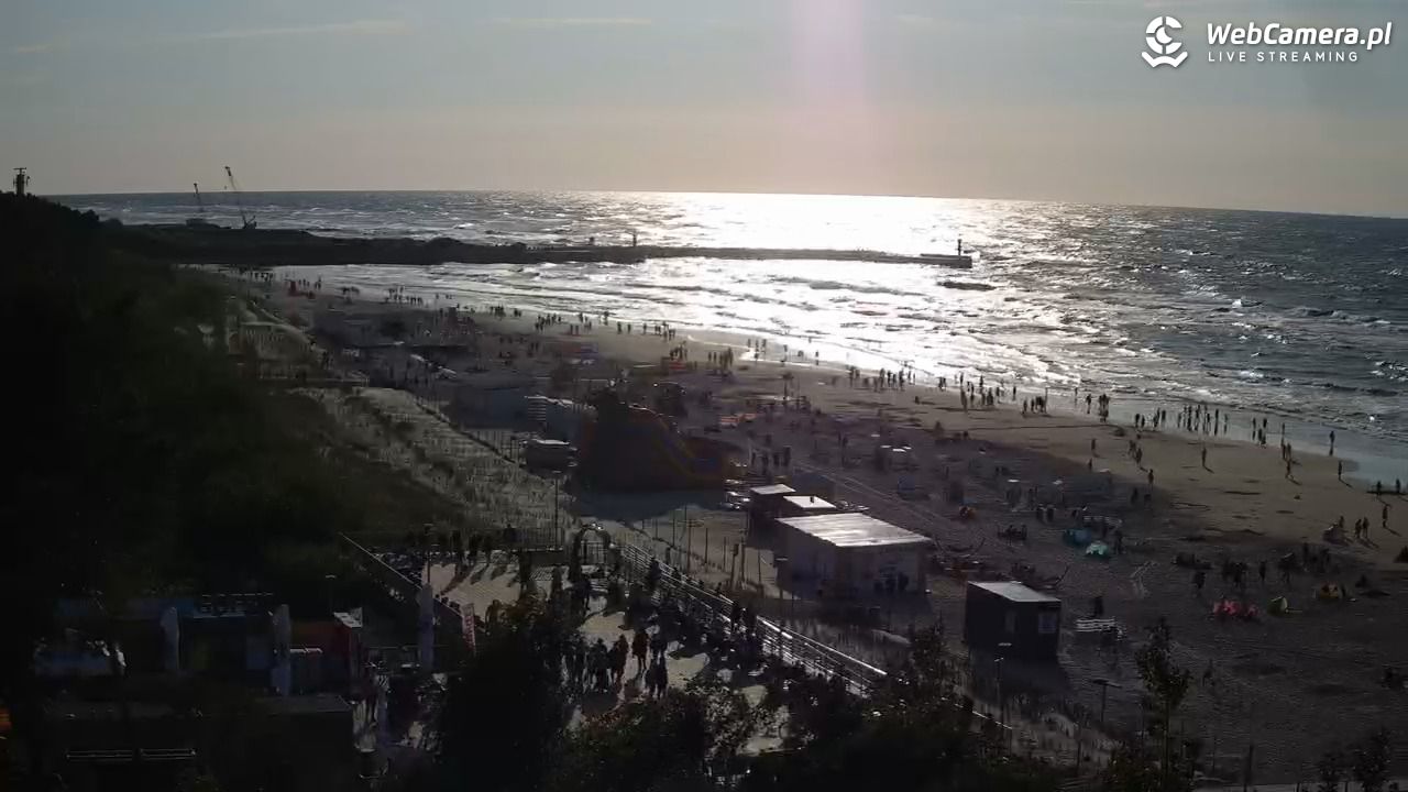 Łeba - widok na plażę - 21 lipiec 2026, 19:03