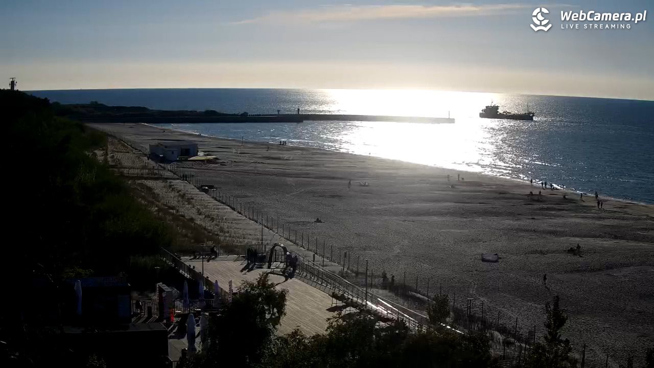 Łeba - widok na plażę - 01 czerwiec 2026, 18:55