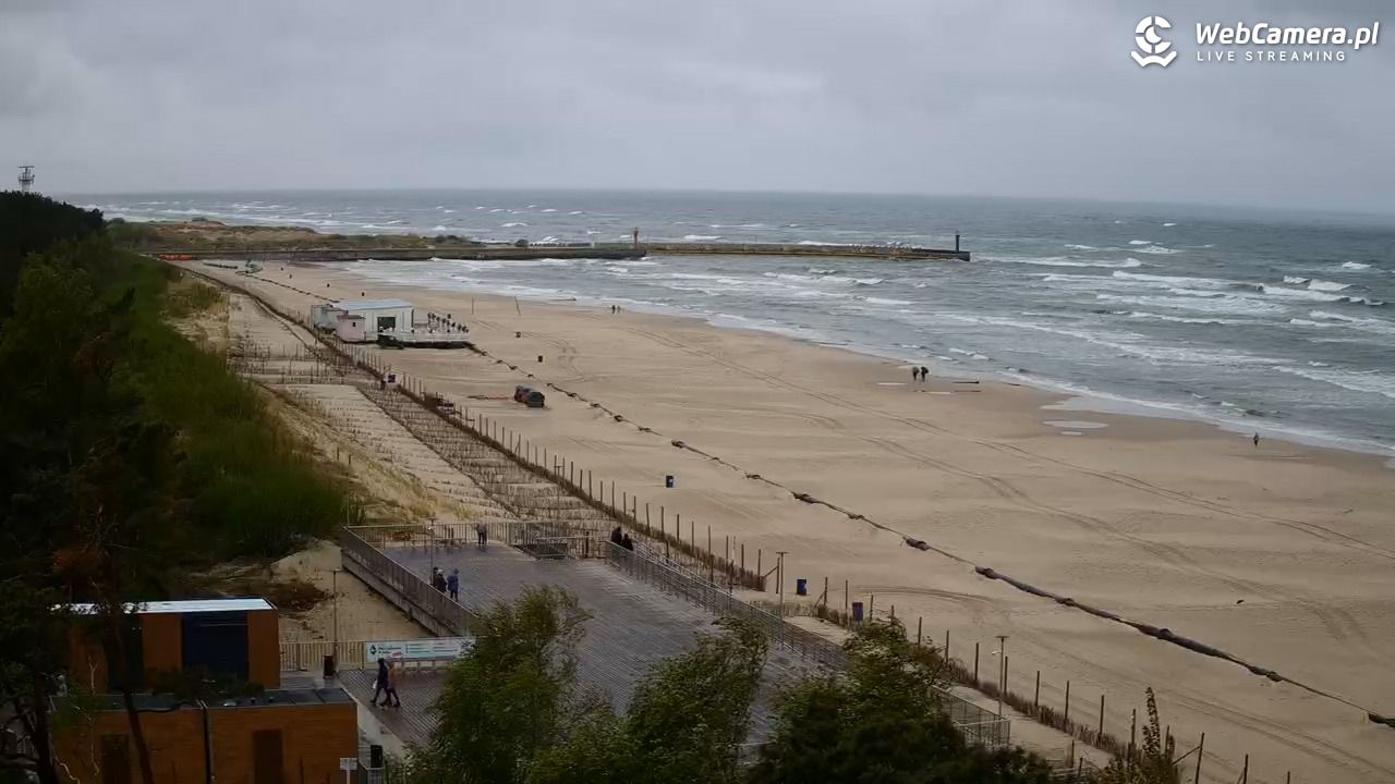 Łeba - widok na plażę - 16 maj 2025, 11:51