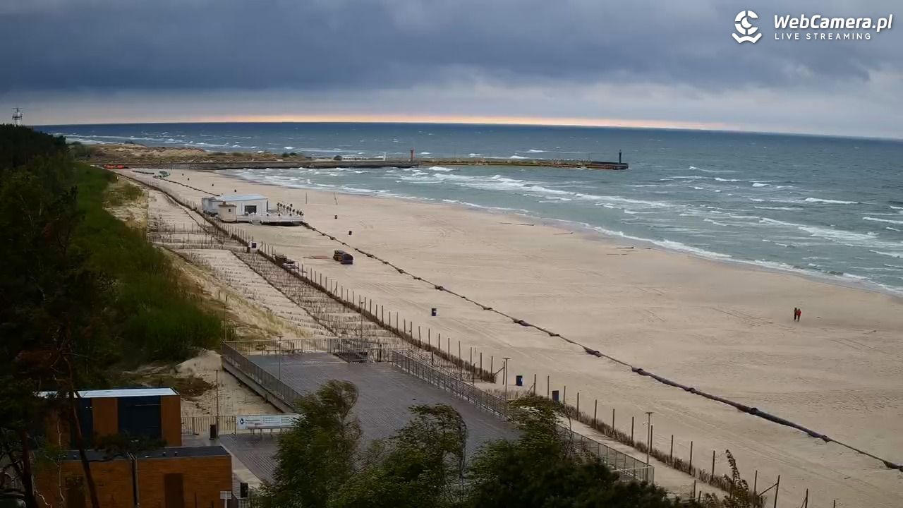 Łeba - widok na plażę - 17 maj 2025, 18:44