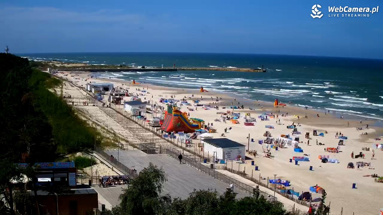 Łeba - widok na plażę - 30 czerwiec 2025, 12:33