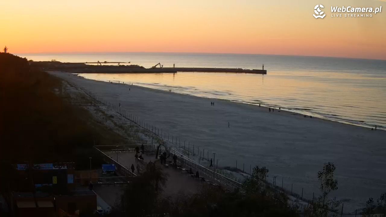 Łeba - widok na plażę - 16 październik 2026, 15:41