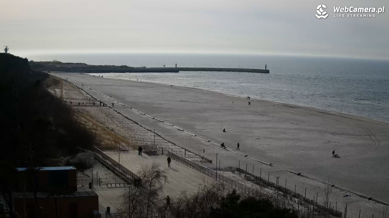 Łeba - widok na plażę - 18 kwiecień 2026, 17:24