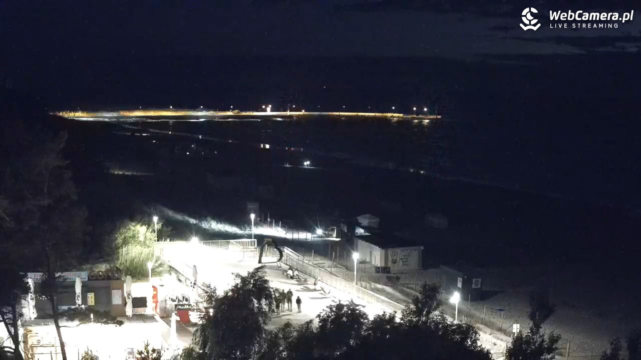 Łeba - widok na plażę - 21 lipiec 2026, 23:13