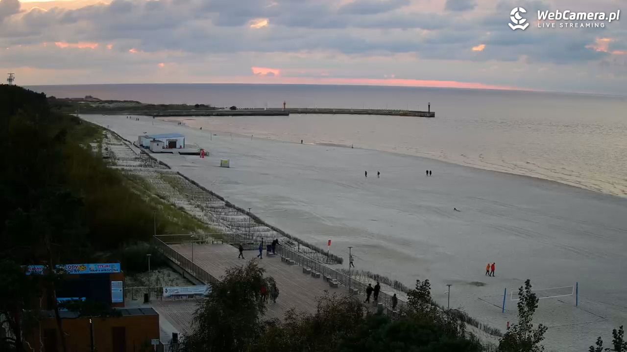 Łeba - widok na plażę - 01 październik 2025, 18:20