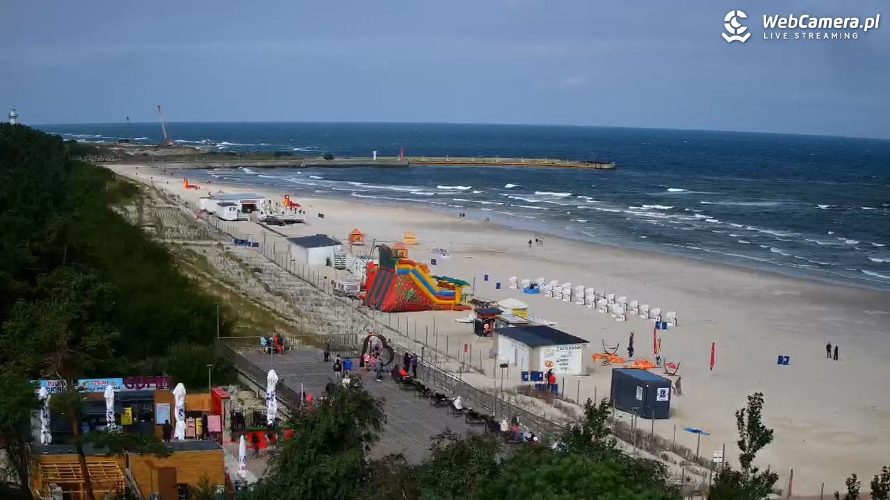 Łeba - widok na plażę - 22 lipiec 2026, 10:06