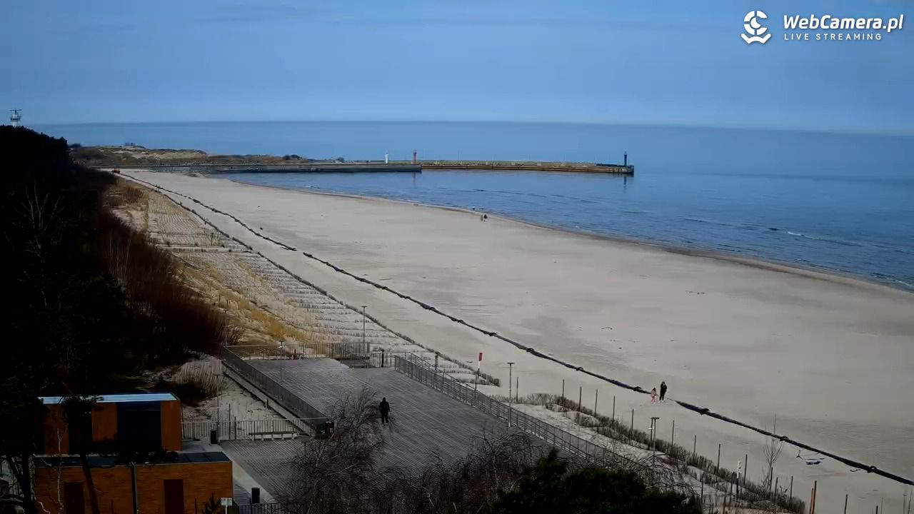 Łeba - widok na plażę - 18 kwiecień 2026, 10:02