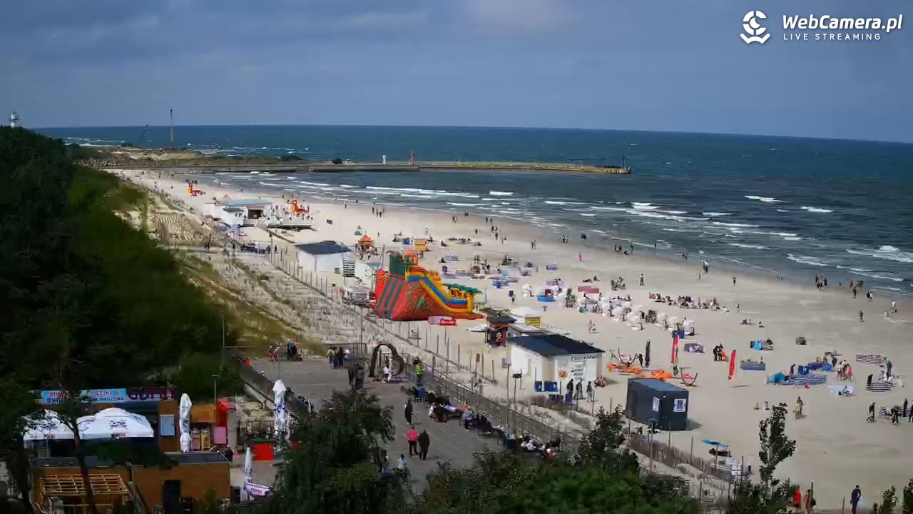 Łeba - widok na plażę - 22 lipiec 2026, 11:11