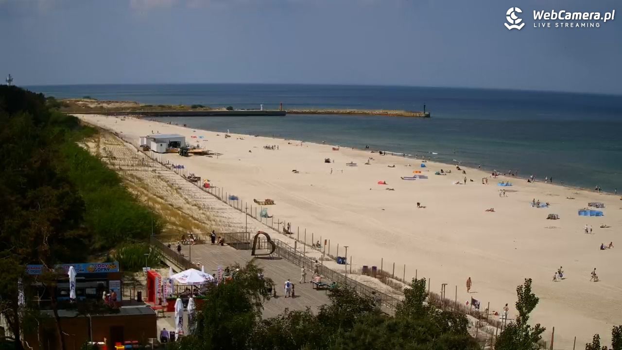 Łeba - widok na plażę - 03 czerwiec 2026, 12:21