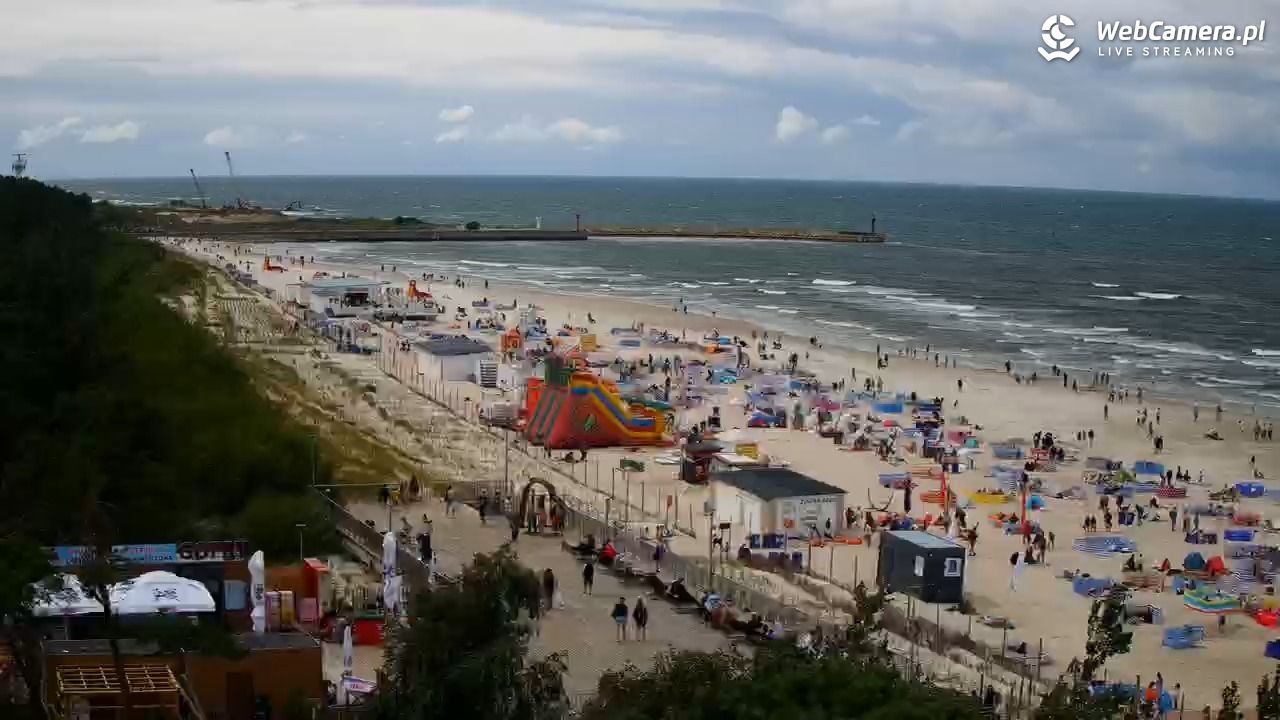 Łeba - widok na plażę - 22 lipiec 2026, 14:19