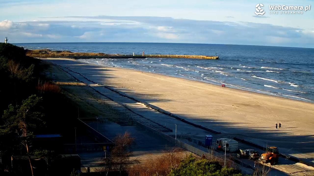 Łeba - widok na plażę - 27 listopad 2025, 10:50