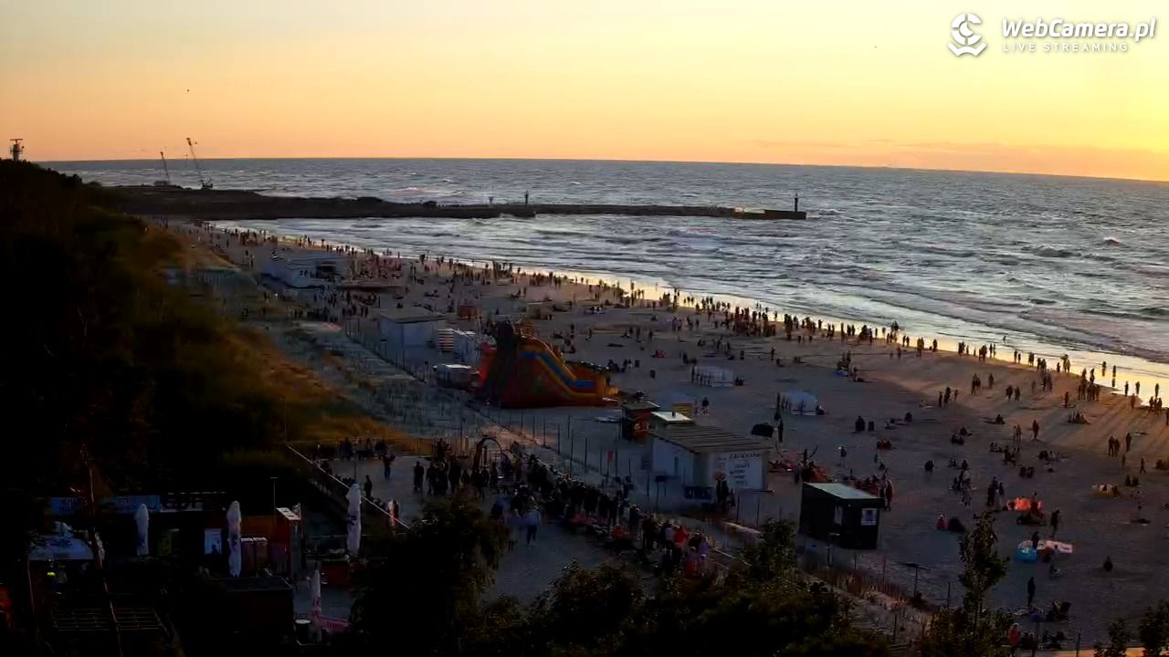 Łeba - widok na plażę - 21 lipiec 2026, 20:46