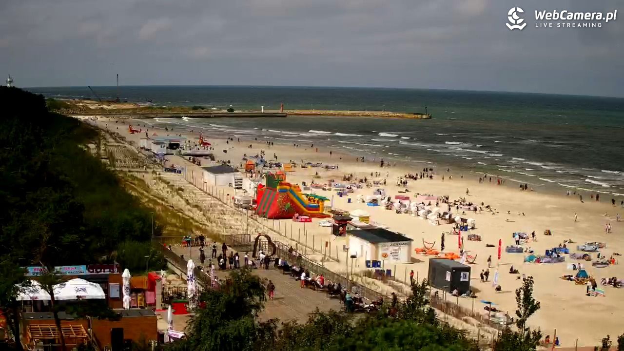 Łeba - widok na plażę - 22 lipiec 2026, 11:31